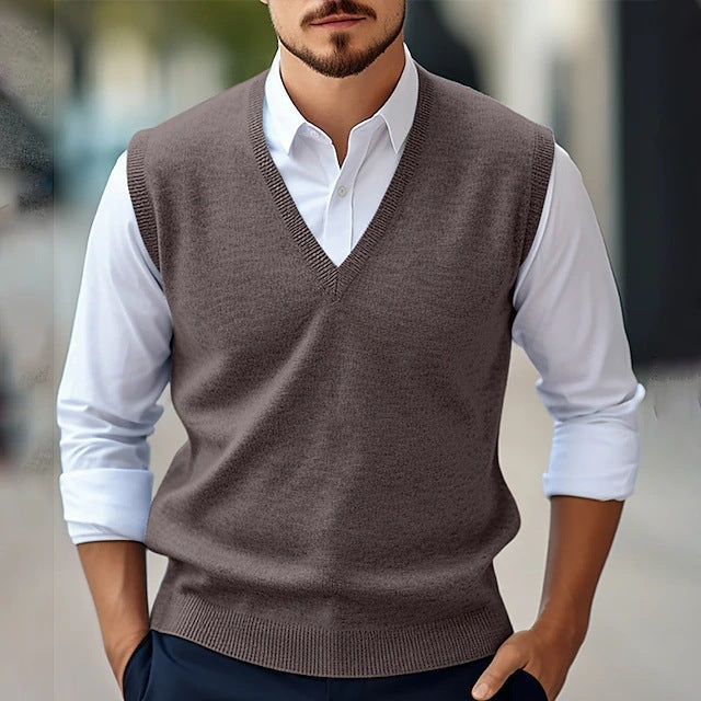 Robe élégante Col en V classique Légère Confortable