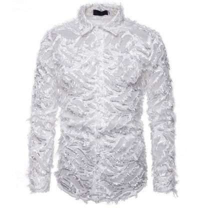 Chemise homme moderne structurée élégante