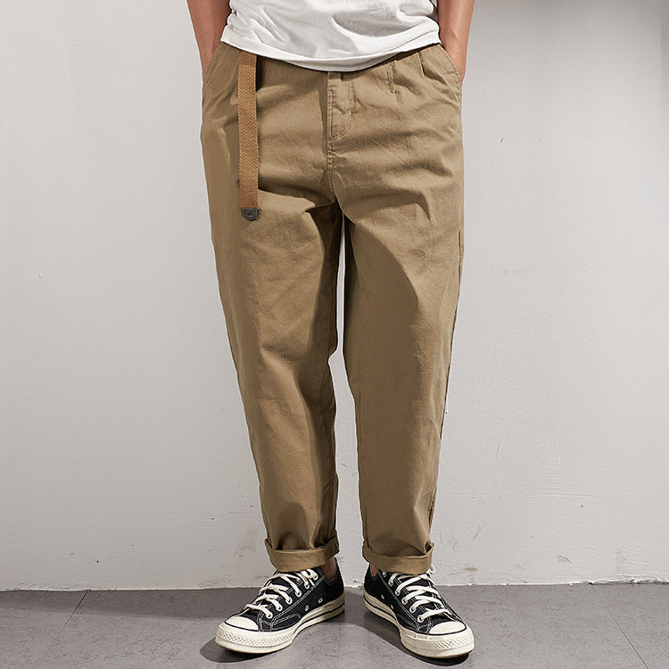 Pantalon cargo homme confortable élégant avec taille ajustable