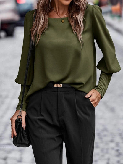 Haut manches longues femme Élégant Stylé