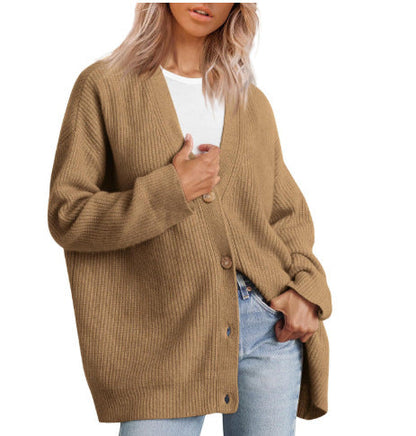 Cardigan femme automne rayures moderne