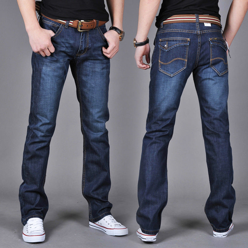 Herren Jeans Slim Fit Bequem Elastisch - IdealeKleiden
