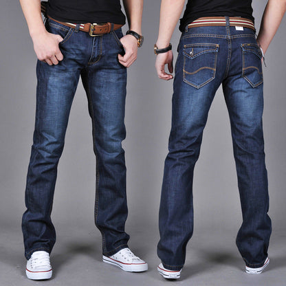 Herren Jeans Slim Fit Bequem Elastisch - IdealeKleiden
