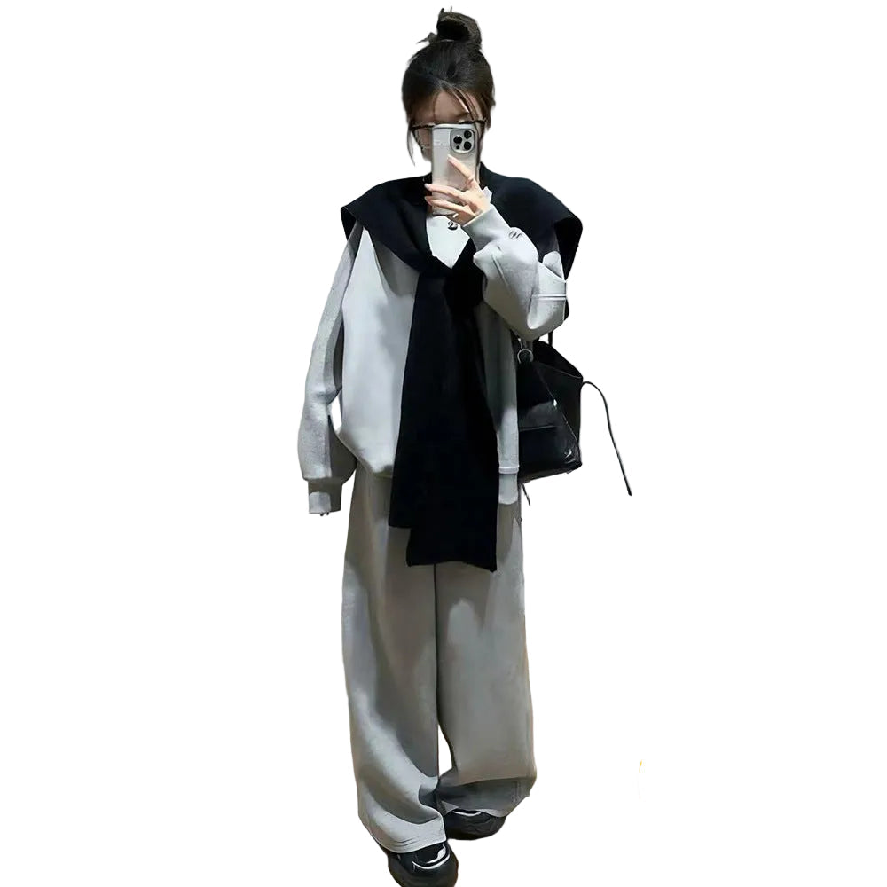 Ensemble Survêtement Femme Sportif Jogging Douillet