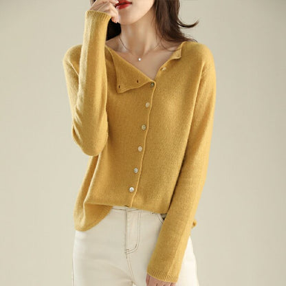 Gilet doux Confortable Boutons Oversize