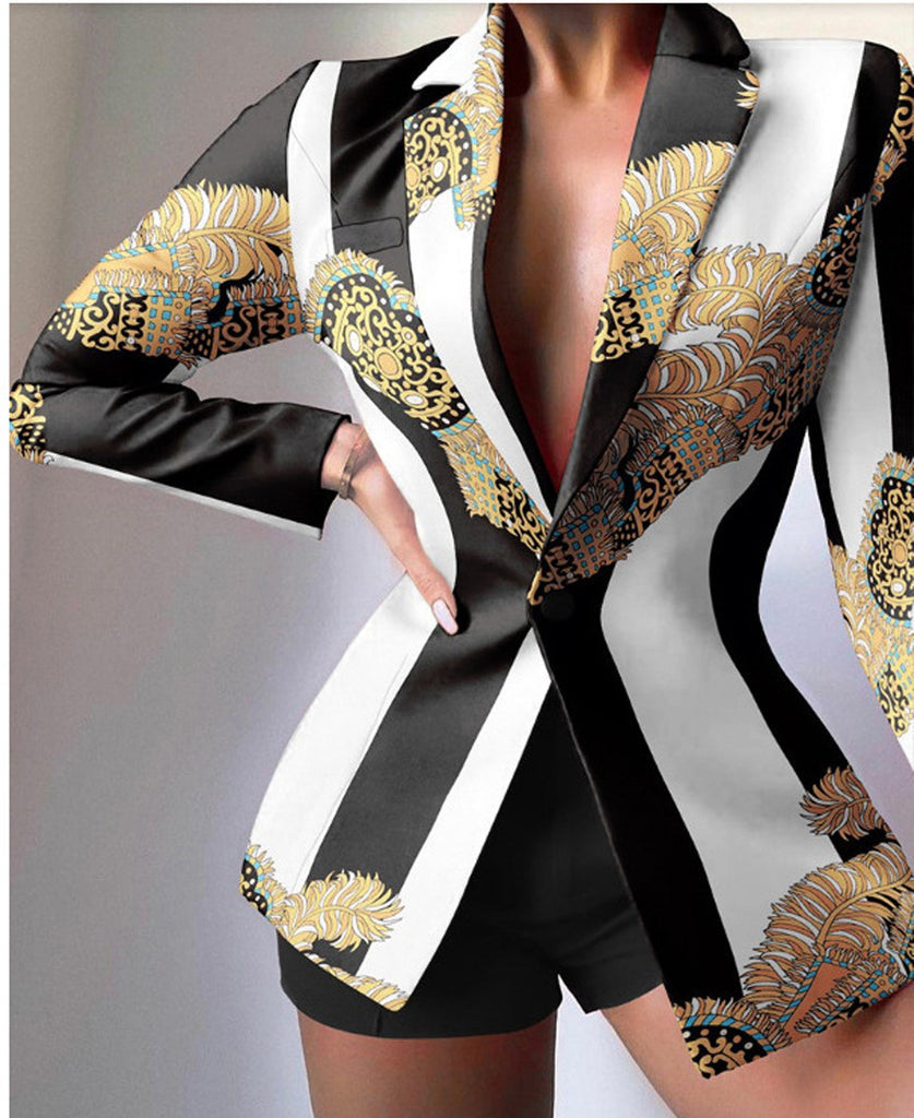 Robe élégante Imprimé léopard Cintrée Chic
