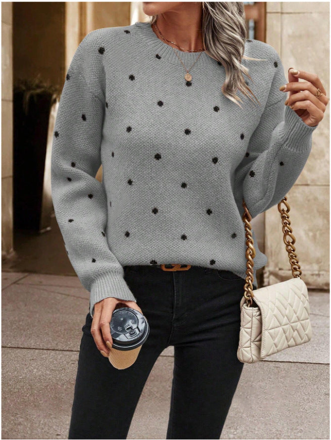 Pull tendance en tricot pour femme