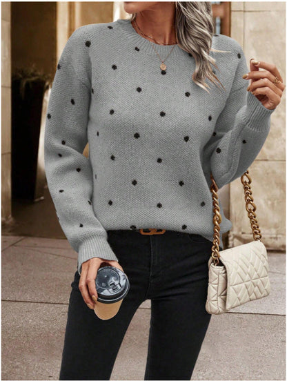 Pull tendance en tricot pour femme