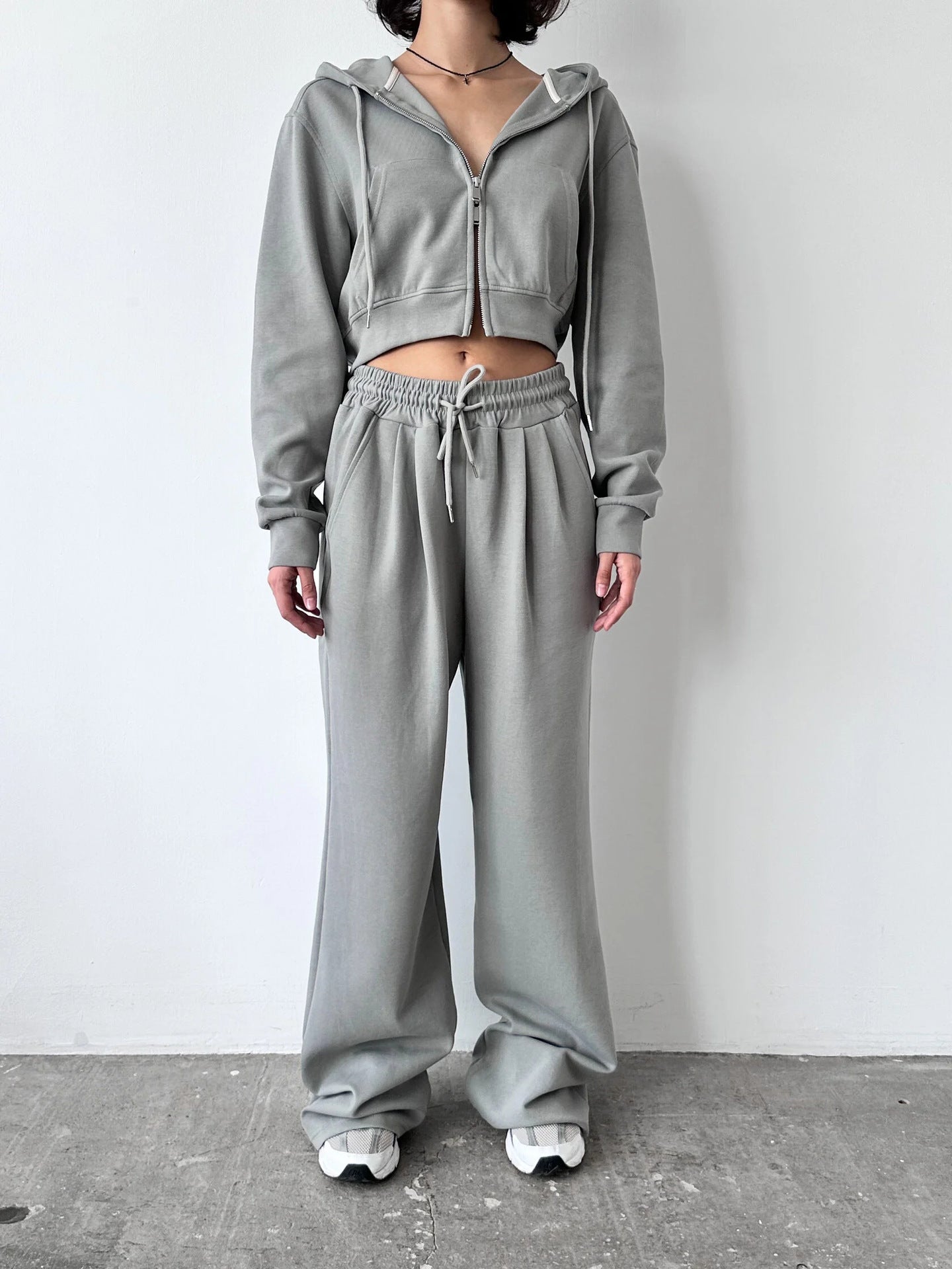 Survêtement de sport femme Sweat à capuche et pantalon de jogging Haute qualité Confortable