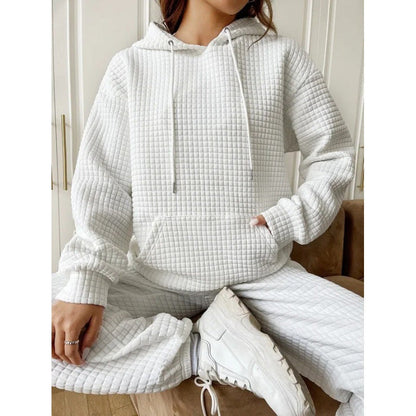 Pull col montant en maille gaufrée avec poche