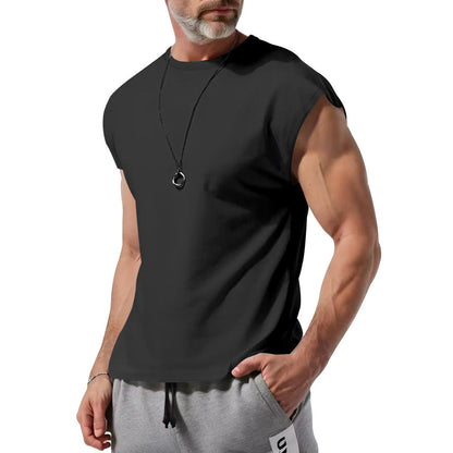 T-shirt de sport pour homme Respirant Confort Coton