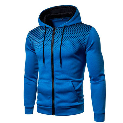 Sweat-shirt de sport pour homme Respirant Capuche Textile fonctionnel