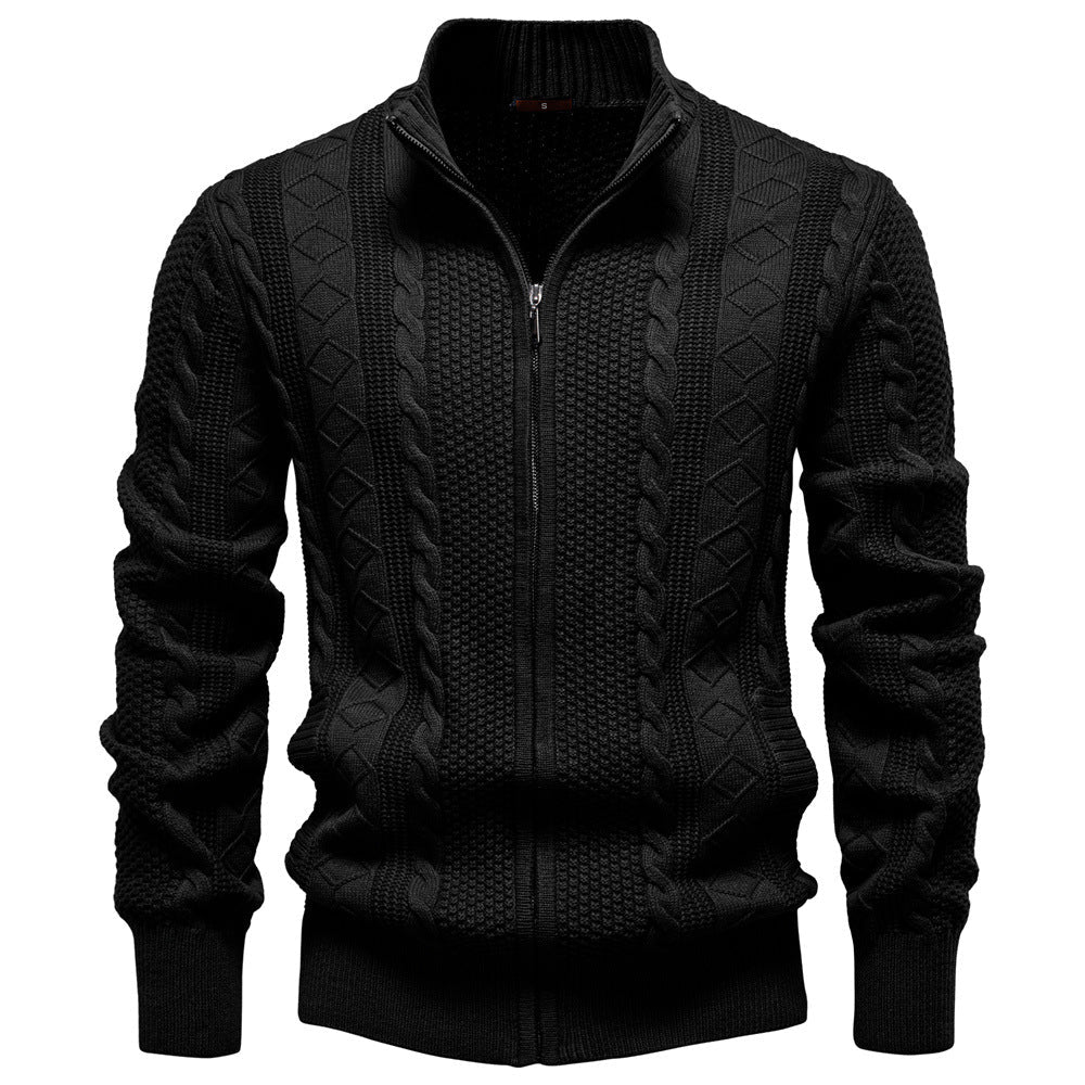 Gilet zippé structuré moderne pour homme