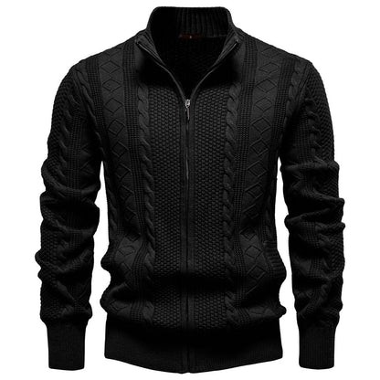 Gilet zippé structuré moderne pour homme