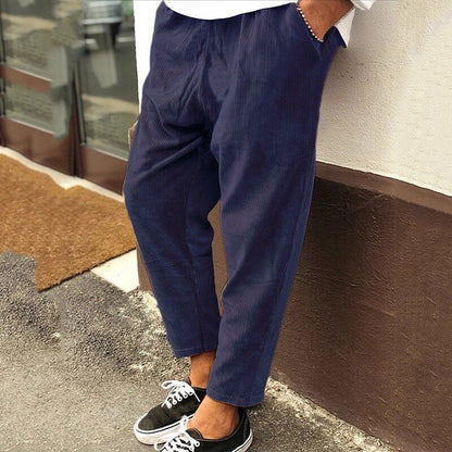 Pantalon en velours côtelé pour homme Confortable et élégant