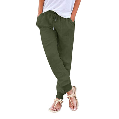 Pantalon confortable pour femme, élastique et pratique