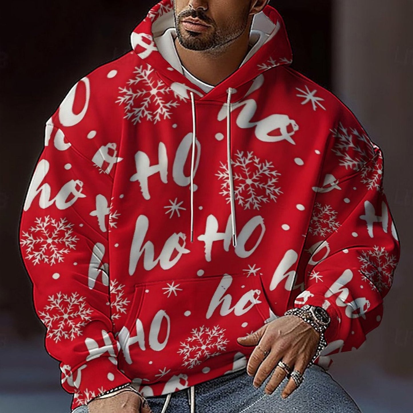 Pull de Noël pour homme Coloré Confortable