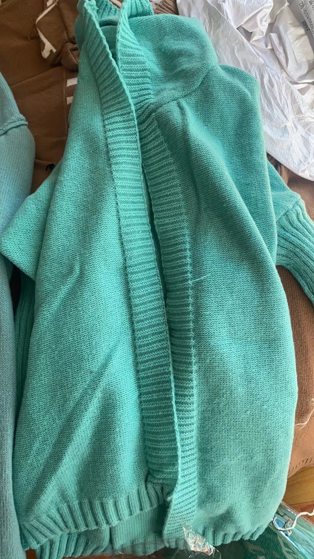 Cardigan en tricot décontracté pour femme