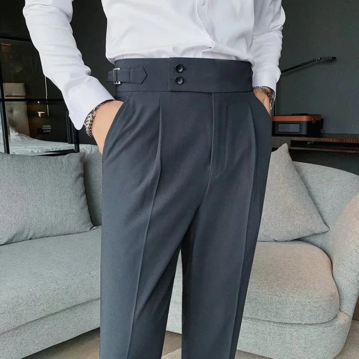 Pantalon Homme Taille Haute Confortable