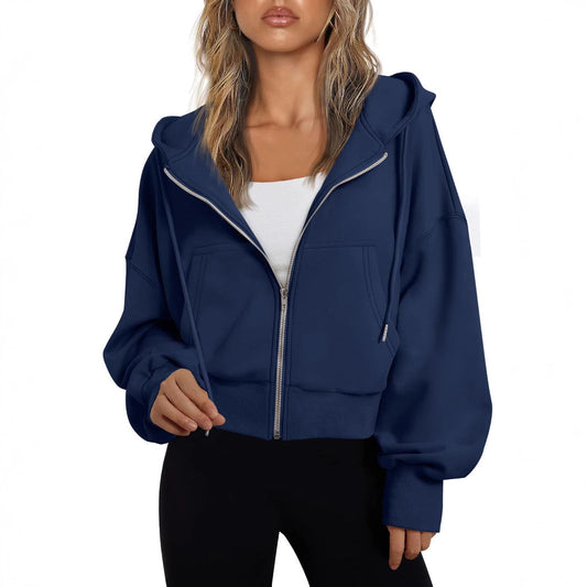Damen Pullover Kapuzenstyle Lässig Modern - IdealeKleiden
