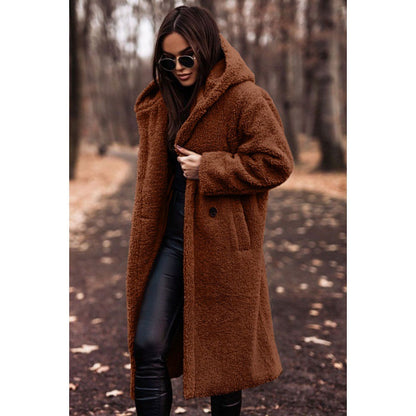Manteau oversize femme doux et confortable