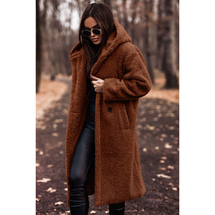Manteau oversize femme doux et confortable