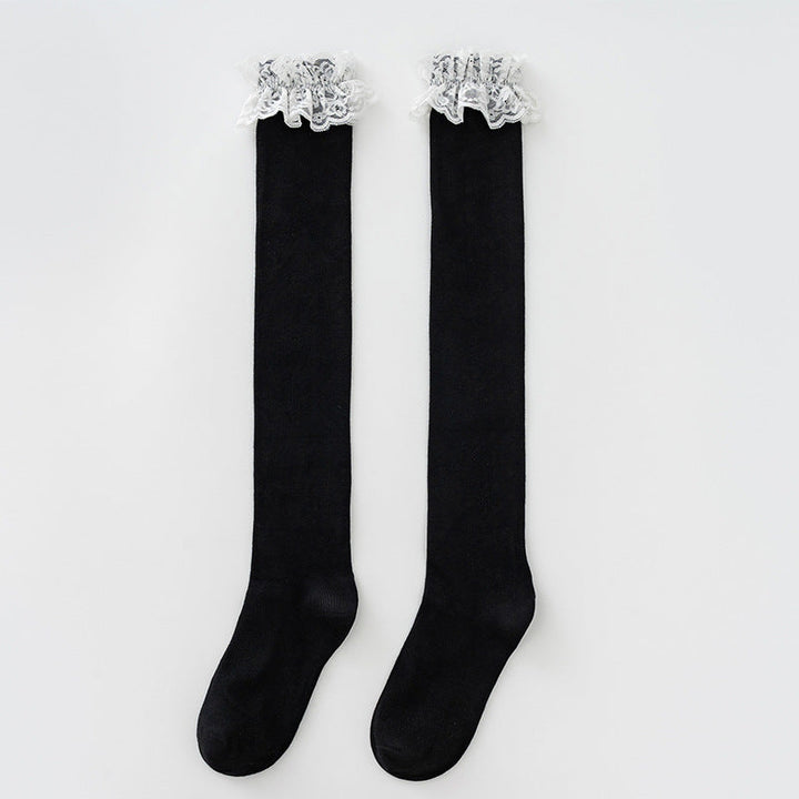 Chaussettes cuissardes pour femmes Romantique Dentelle Élégantes