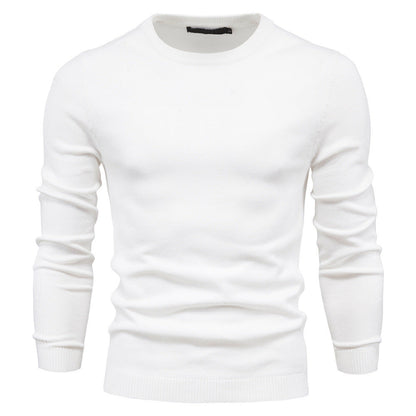 Pull homme col rond coton design élégant