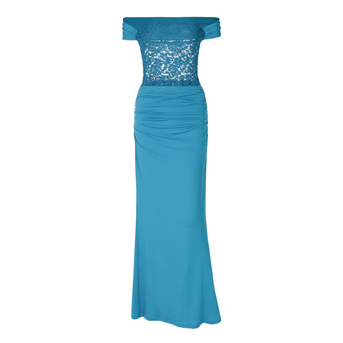 Robe de soirée élégante femme dentelle chic