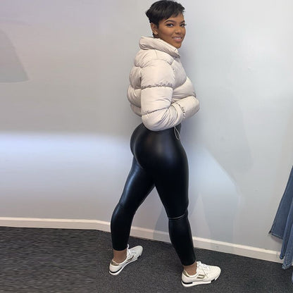 Bomber courte matelassée Femme Tendance
