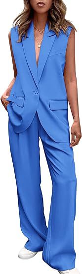 Ensemble pantalon et haut à manches courtes élégant pour femme
