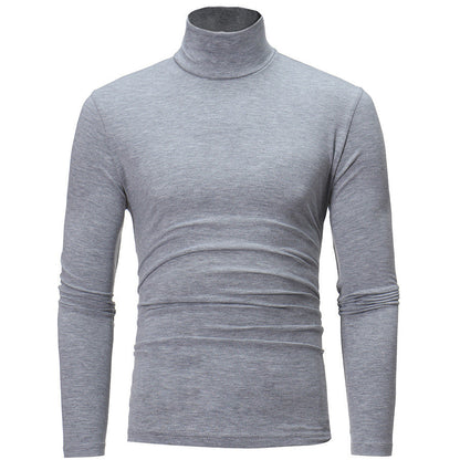 Pull à col roulé pour homme Coton doux Style moderne