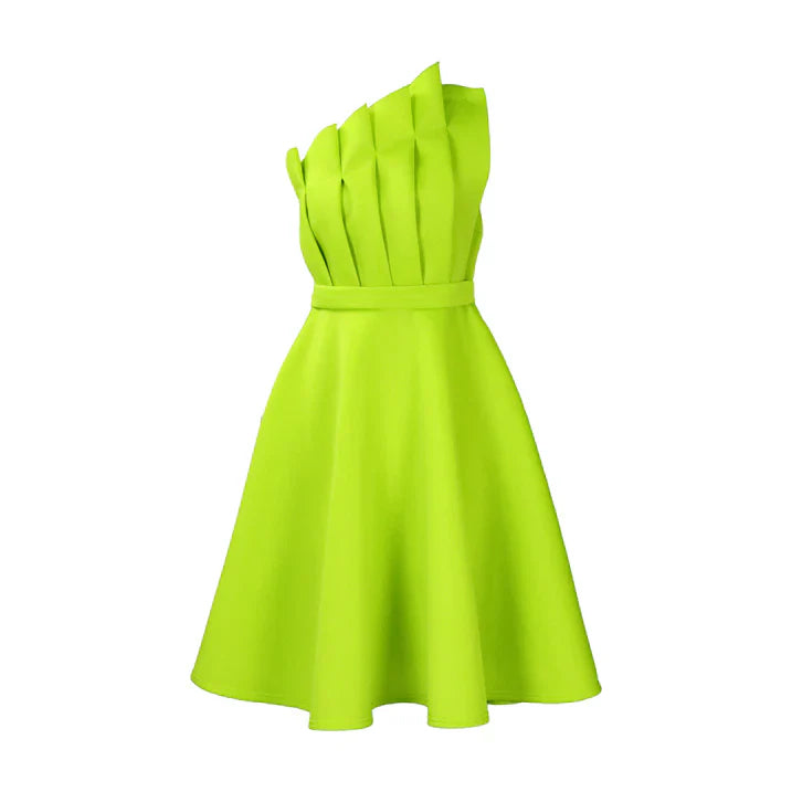 Robe longue asymétrique élégante pour femme
