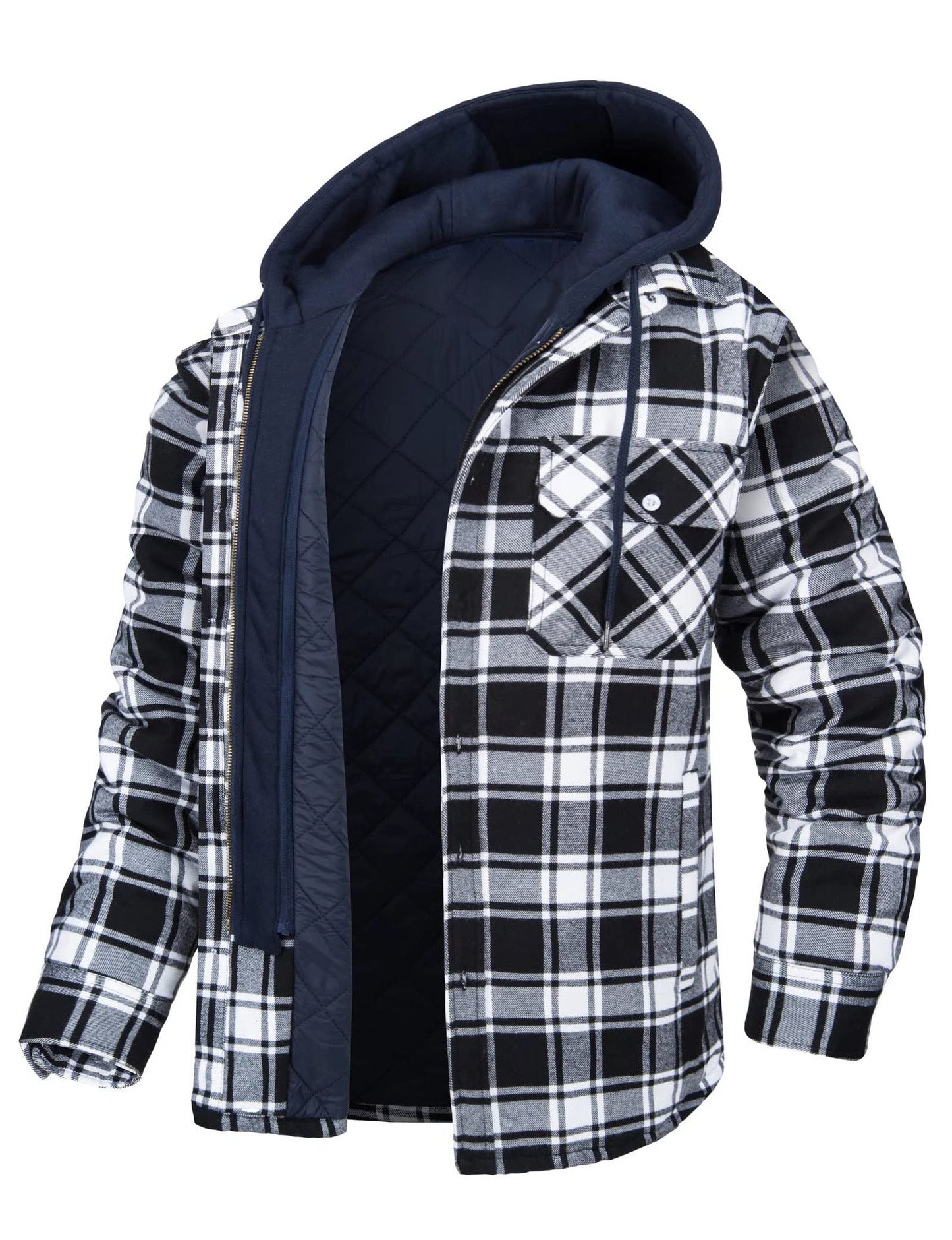 Veste d'hiver homme style moderne confort