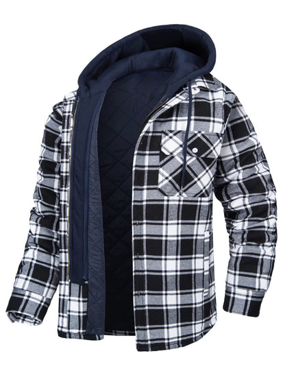 Veste d'hiver homme style moderne confort