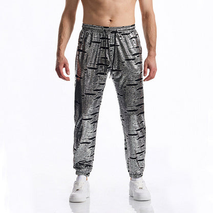 Pantalon de jogging pour homme Sportif Brillant Moderne
