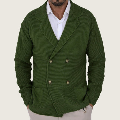 Cardigan Homme Moderne Tendance Avec Poches