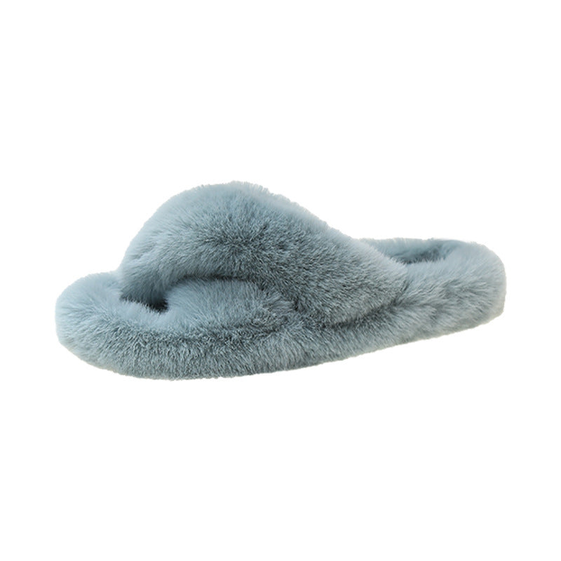 Chaussons en peluche doux et moelleux pour femmes