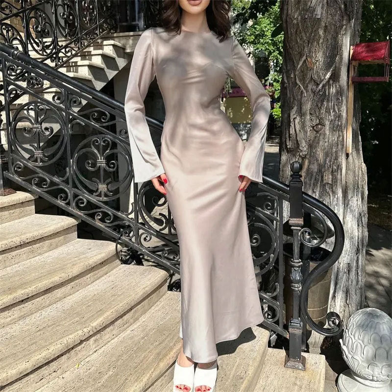 Robe longue élégante pour femme Coupe longue