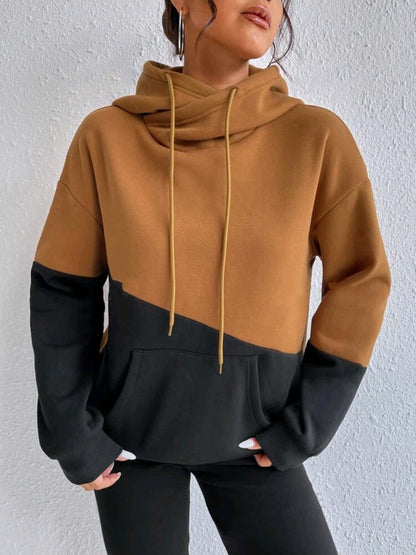 Sweat à capuche Femme Fermeture haute Confortable
