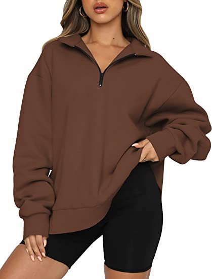 Pull pour femme ample décontracté à manches courtes moderne