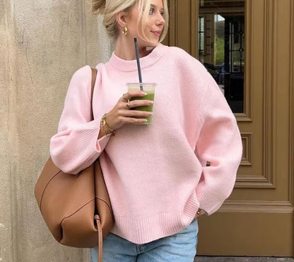 Pull Femme Décontracté Épaules Dénudées Tendance