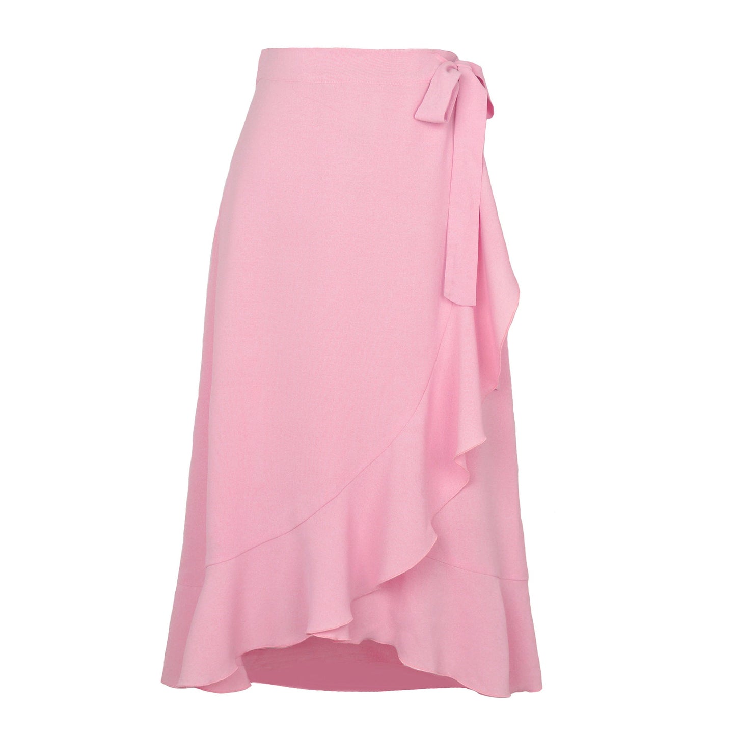Jupe portefeuille femme élégante fluide robe d'été
