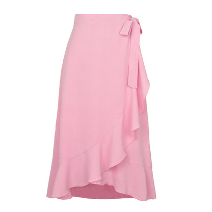 Jupe portefeuille femme élégante fluide robe d'été