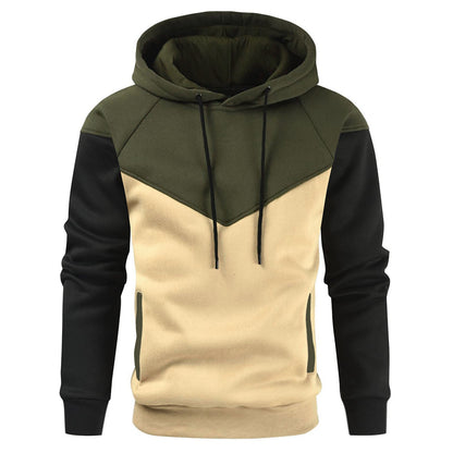 Pull homme tendance à motif géométrique
