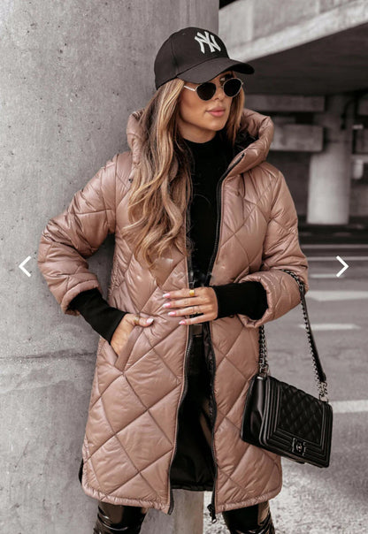 Veste matelassée femme Décontractée Capuche Pratique