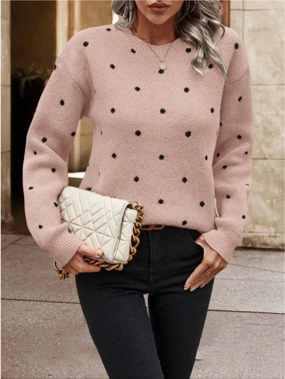 Pull tendance en tricot pour femme