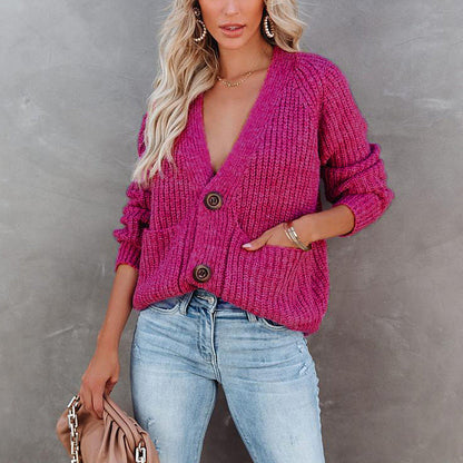 Gilet Femme Décontracté Avec Poches