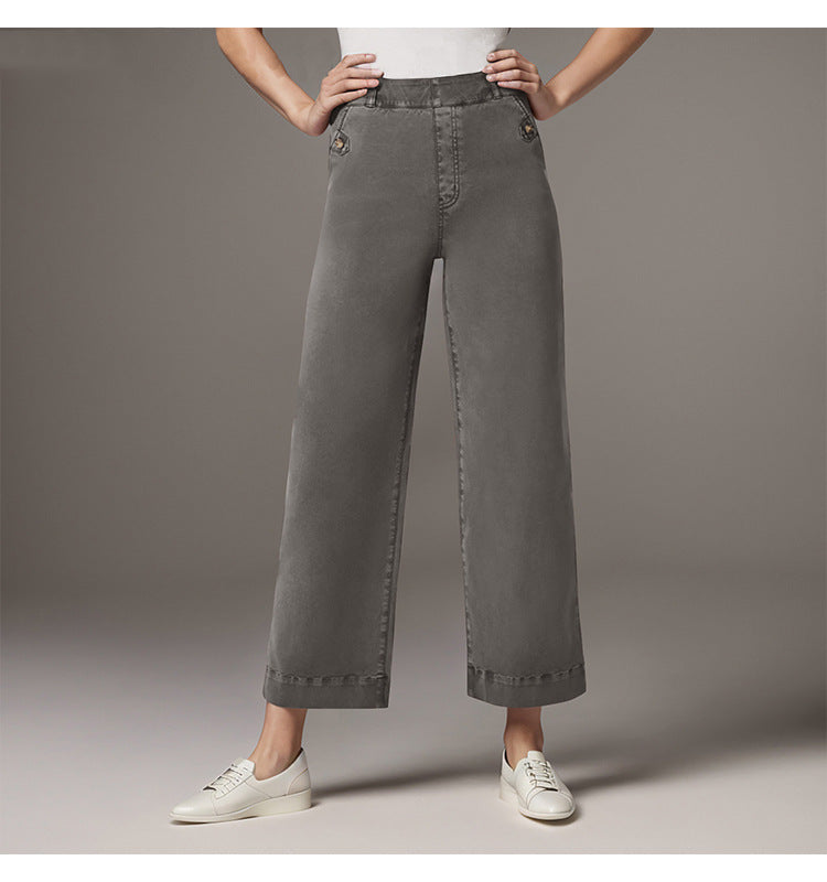 Pantalon Femme Ample Confortable Coupe Élégante