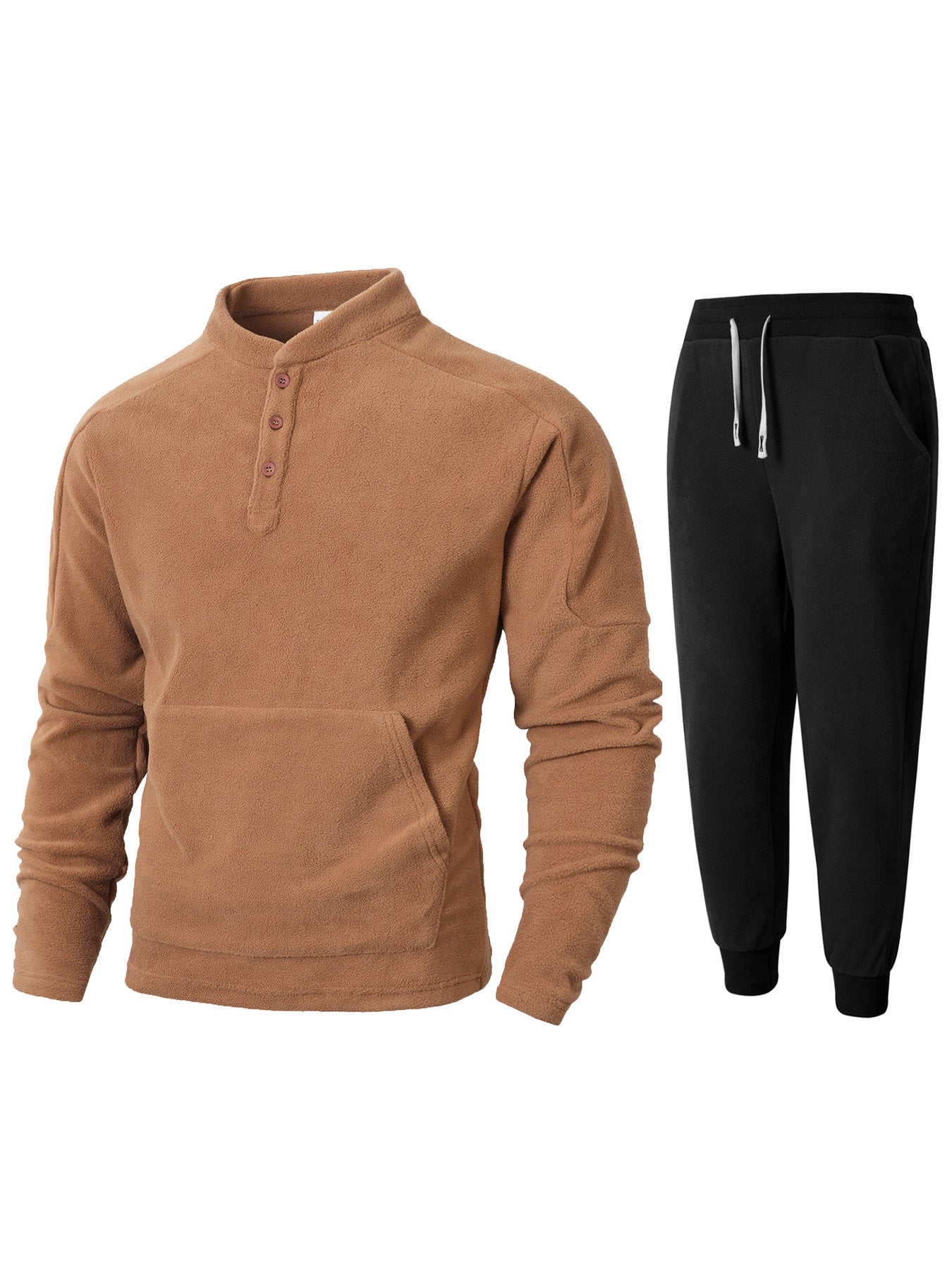 Ensemble polaire pour homme, confortable et sportif
